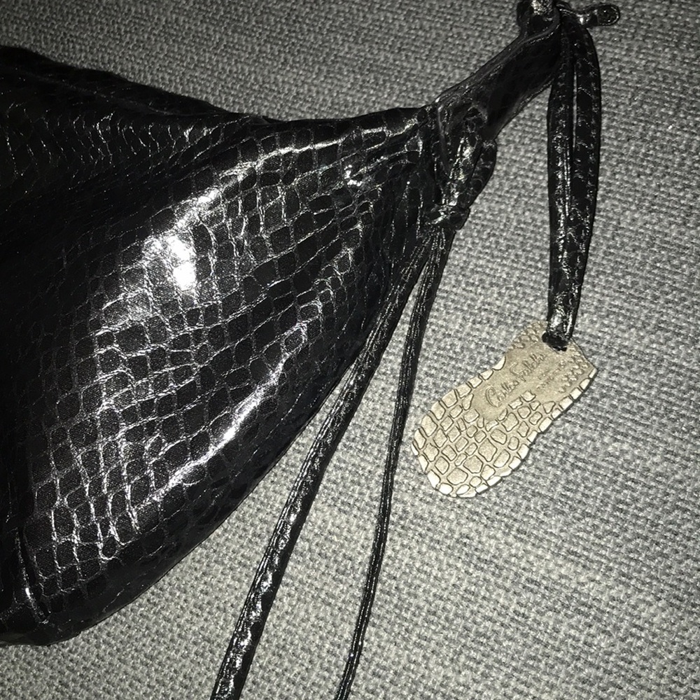 Python Print Carlos Falchi Mini-Bag - image 2